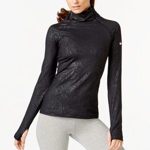 Nike Pro Hyperwarm Vixen Embossed Sweatshirt, Small